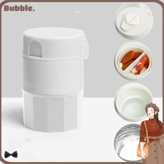 Bubble กล่องยา บดยา ยา สับ เม็ดยา สําหรับวิตามิน แท็บเล็ต เม…