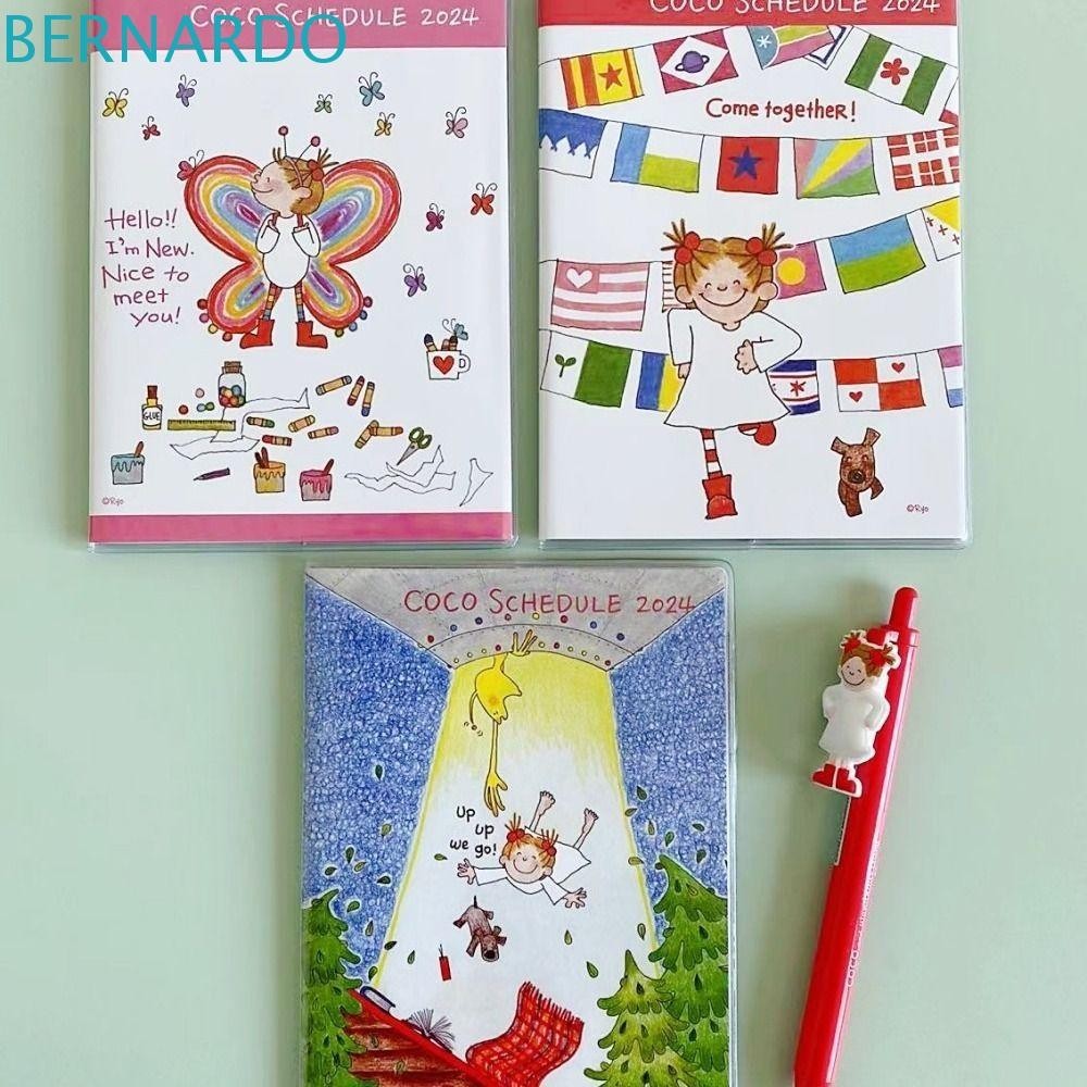 Bernardo สติกเกอร์ ลายซอส Coco น่ารัก สไตล์ญี่ปุ่น สําหรับนักเรียน สํานักงาน