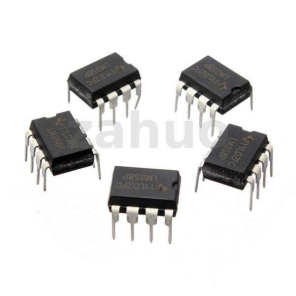 ชิปวงจรรวม เครื่องขยายเสียง LM358P LM358N LM358 DIP-8