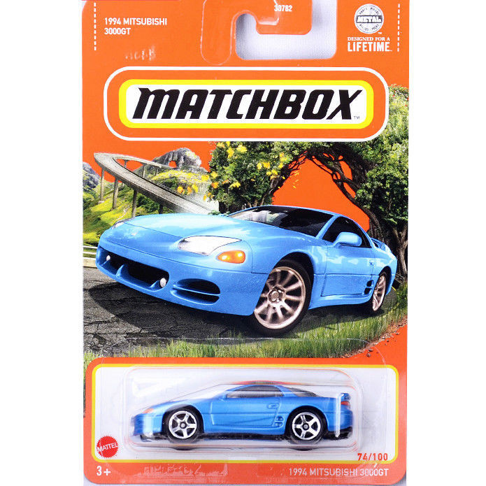 Matchbox MATCHBOX โมเดลรถยนต์ ขนาดเล็ก 1994 Mitsubishi 3,000GT ของเล่นสําหรับเด็ก