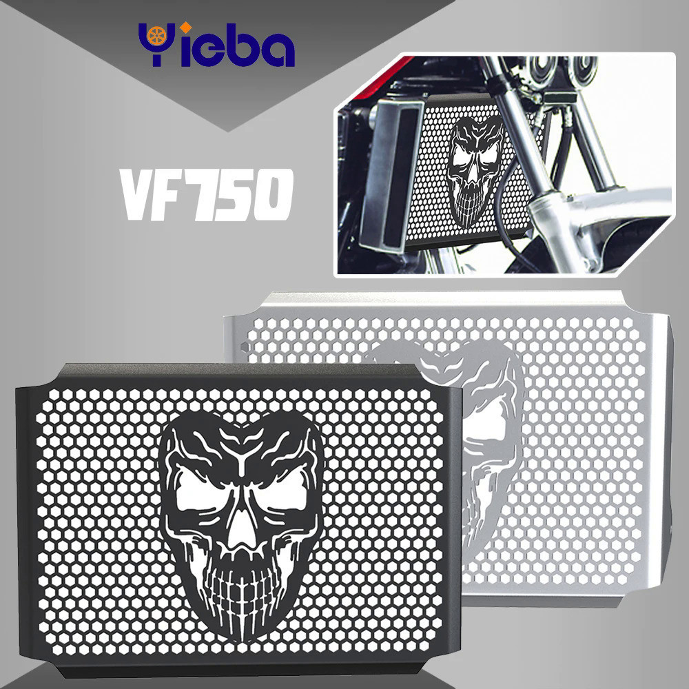 สําหรับ HONDA VF750 VF750C BJ VF750C MAGNA Magna V45(RC43) หม้อน้ํา Grille Guard Cover Protector 199