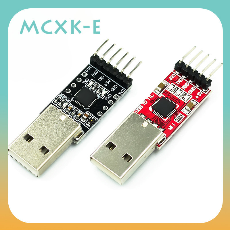 Mcxk-e CP2102 โมดูลเชื่อมต่อ USB 2.0 เป็น UART TTL 5PIN STC FT232 CH340 PL2303 CP2102 MICRO USB แบบเปลี่ยน สําหรับ aduino