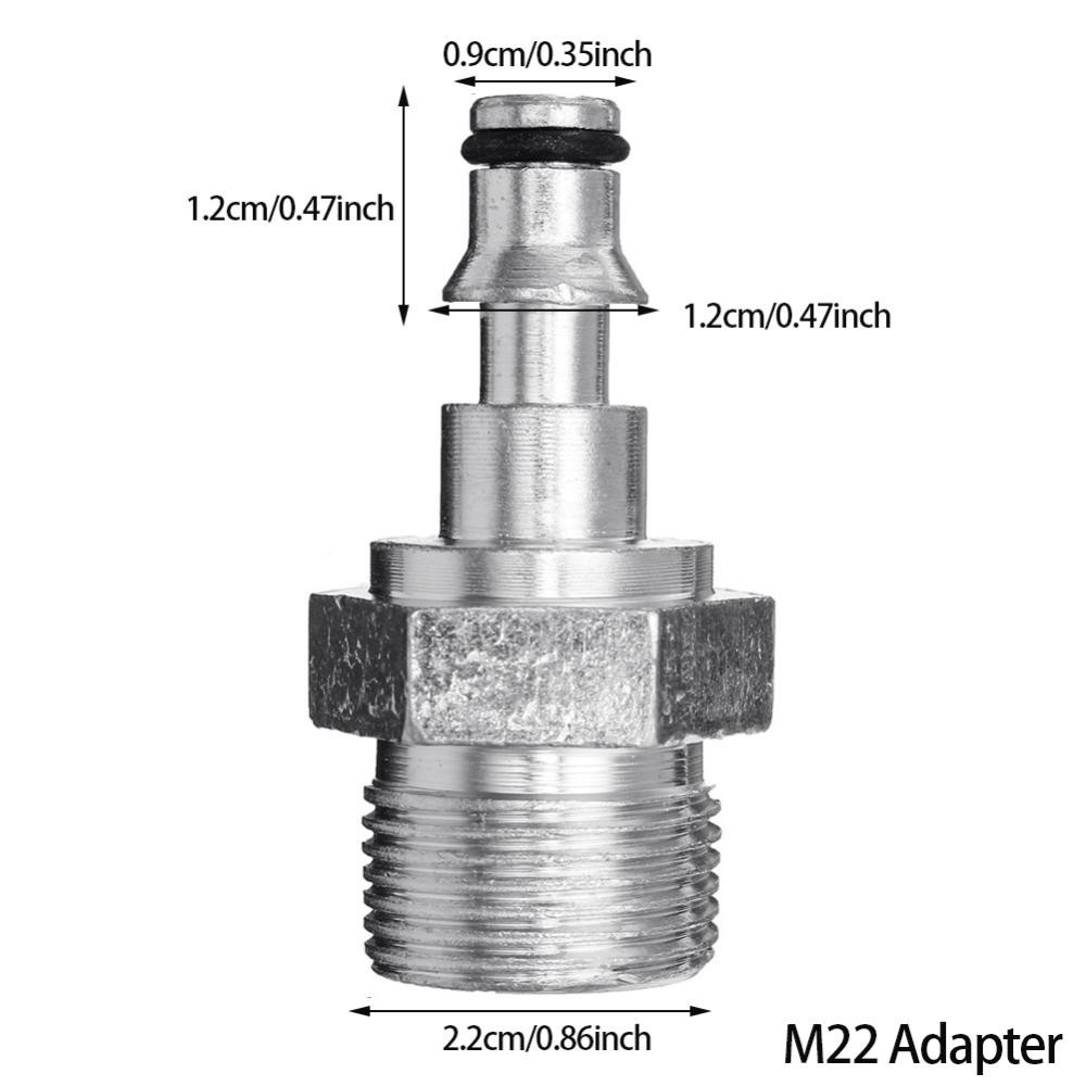 Hw อะแดปเตอร์หัวฉีดโฟมโลหะ แรงดันสูง M14 M22 สําหรับ LAVOR VAX COMET D5Y4 ราคา ถูกที่สุด ดีลบีเคเค แกลเลอรีภาพที่ 7