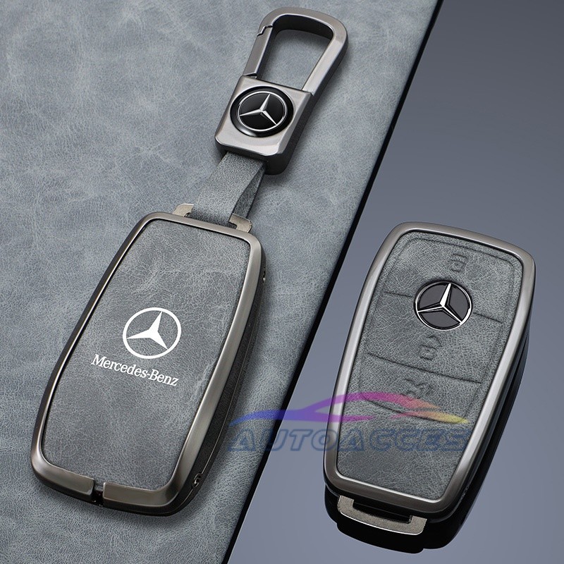 เคสรีโมตกุญแจรถยนต์ สําหรับ Mercedes Benz A Class B Class C Class E Class S Class EQA EQC GLA GLB GL