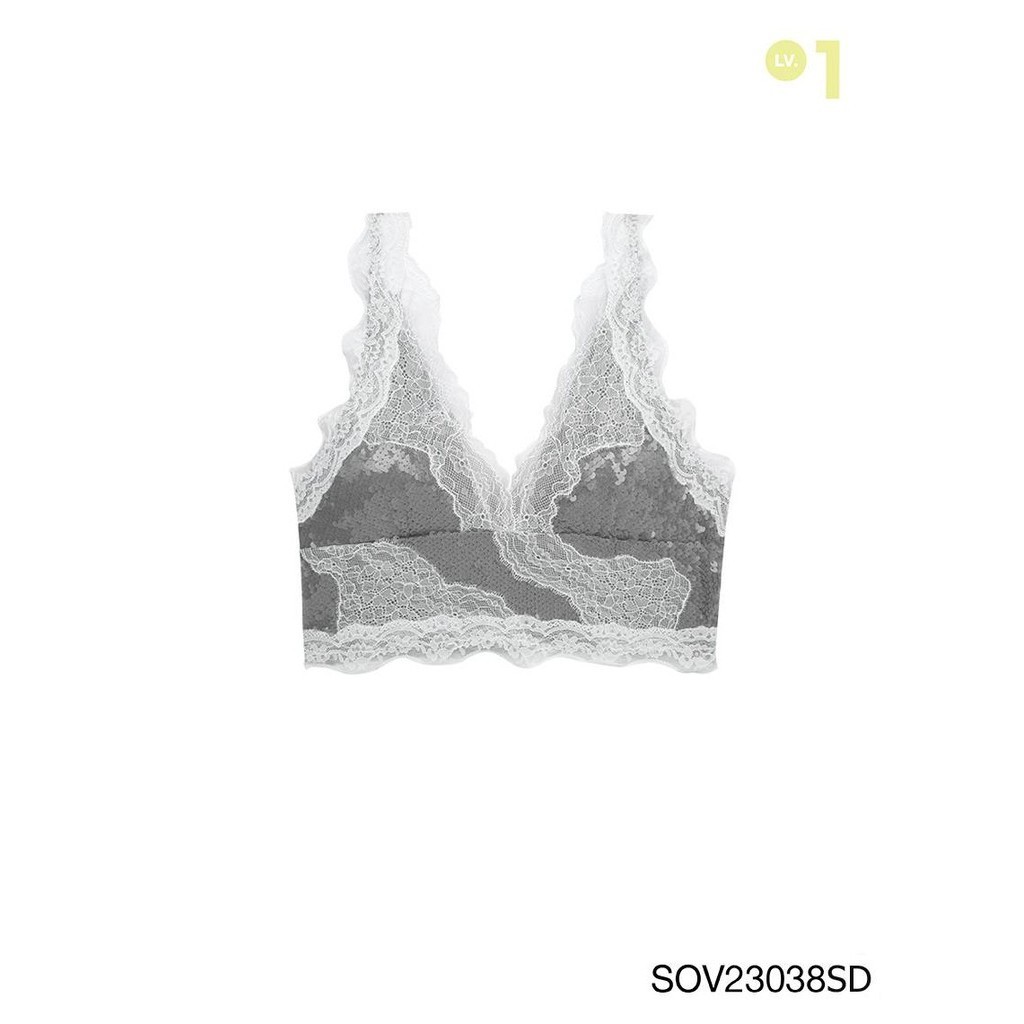 SABINA | Mad Moiselle Resort 24 เสื้อกล้าม Demi รหัส SOV23038SD สีเทาเข้ม