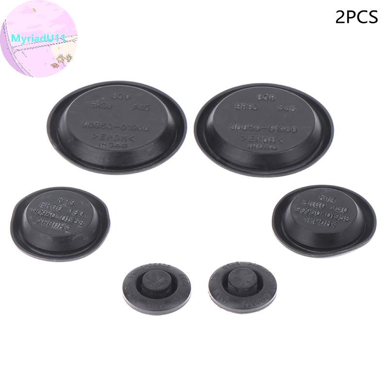 Myriadu ประตู Clog กันน้ําปลั๊กรถสกรูแผ่น 90950- 01960 90950-C1006 Body Floor Hole ปลั๊กยาง TH