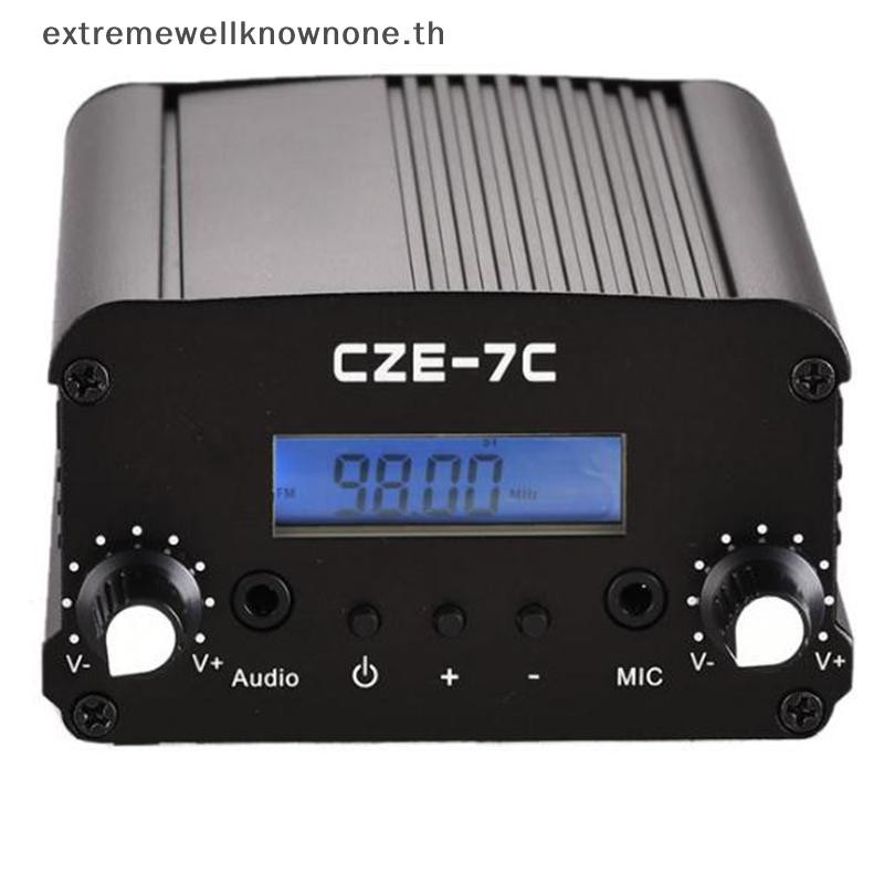 Ewth 1W/7W เสียงสเตอริโอเครื่องส่งสัญญาณ FM วิทยุขนาดเล็ก Broadcast PLL Station 76MHz-108MHz EWTH