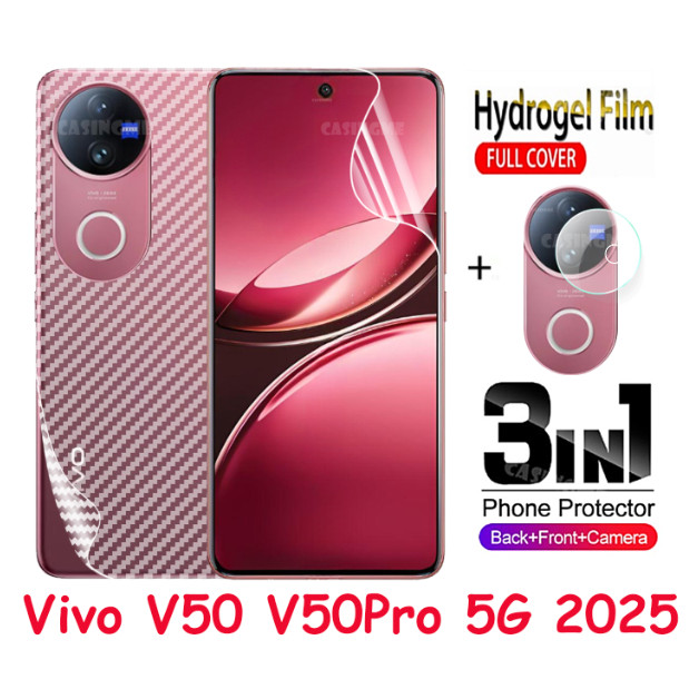 Vivo V50 V50Pro 5G 2025 Full Cover Hydrogel ฟิล์มสําหรับ VivoV50 Vivo V50 5G V50Pro V 50 Pro 4G 5G 2