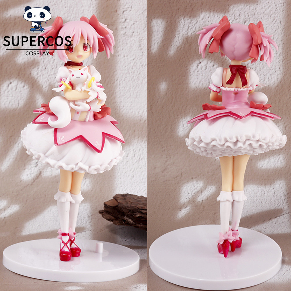 Puella Magi Madoka Magica Action Figure Kaname Madoka ตุ๊กตาน่ารักตุ๊กตาของเล่นสําหรับตกแต่ง