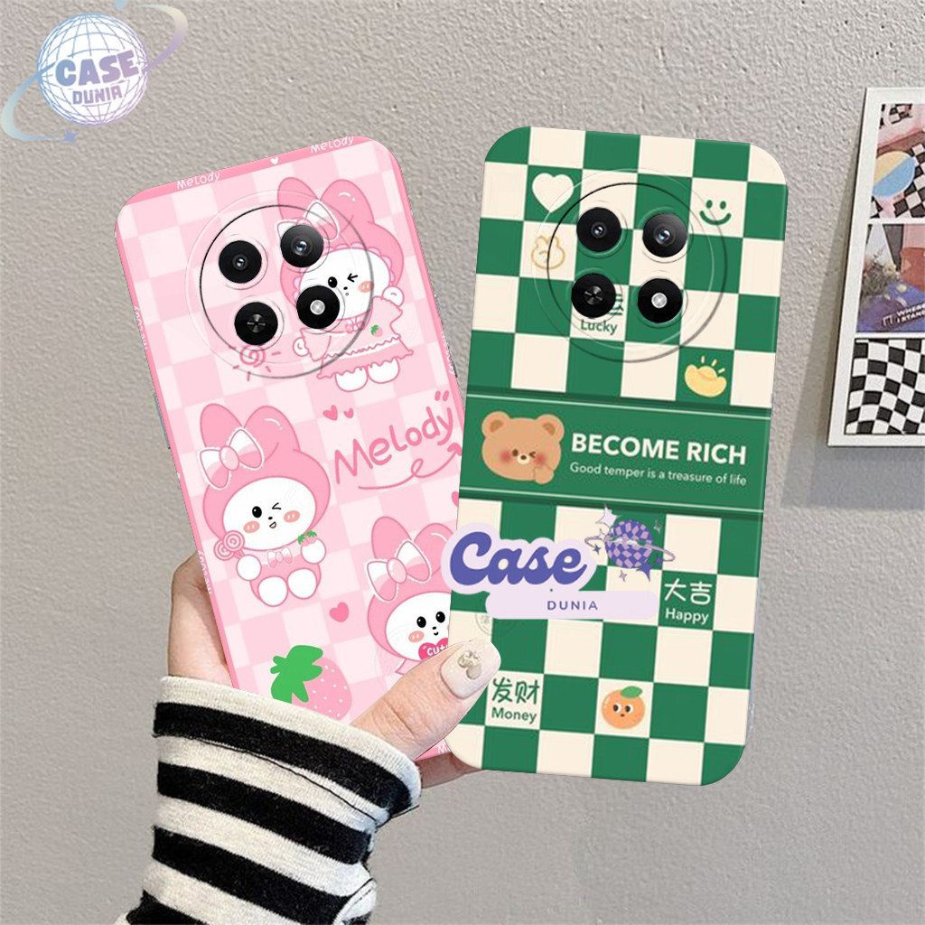Softcase Realme 12 13 12x C65 N65 Narzo 70x 5g ล่าสุด K0tak Motif - เคส Macaron - ตัวป้องกัน
