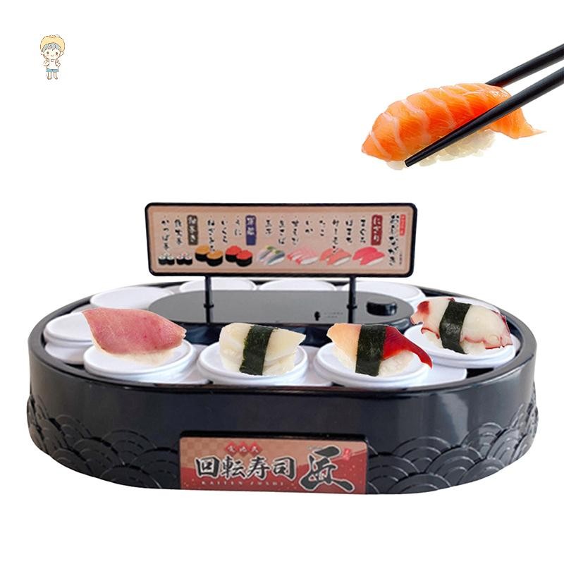 Ars Ladder Sushi Machine 360 องศาหมุนอัตโนมัติ Cupcakes Macarons Turntable ขาตั้งแผ่นสําหรับงานแต่งงานของขวัญ TH