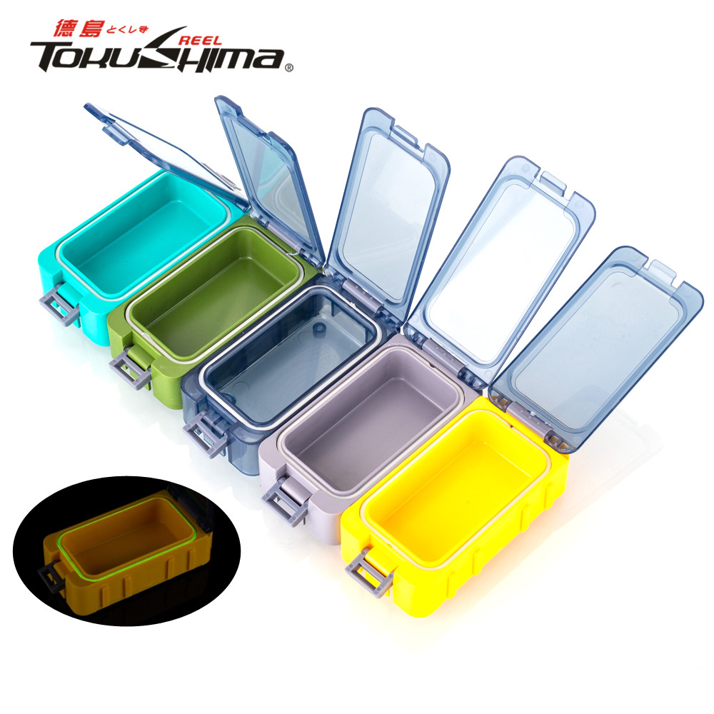 3 ชิ้น Spliceable Fishing Tackle กล่อง Lure กล่องเก็บ Luminous เหยื่อคอนเทนเนอร์ปิดผนึก Tackle Organizer พร้อมฟังก์ชั่นแม่เหล็กที่แข็งแกร่ง