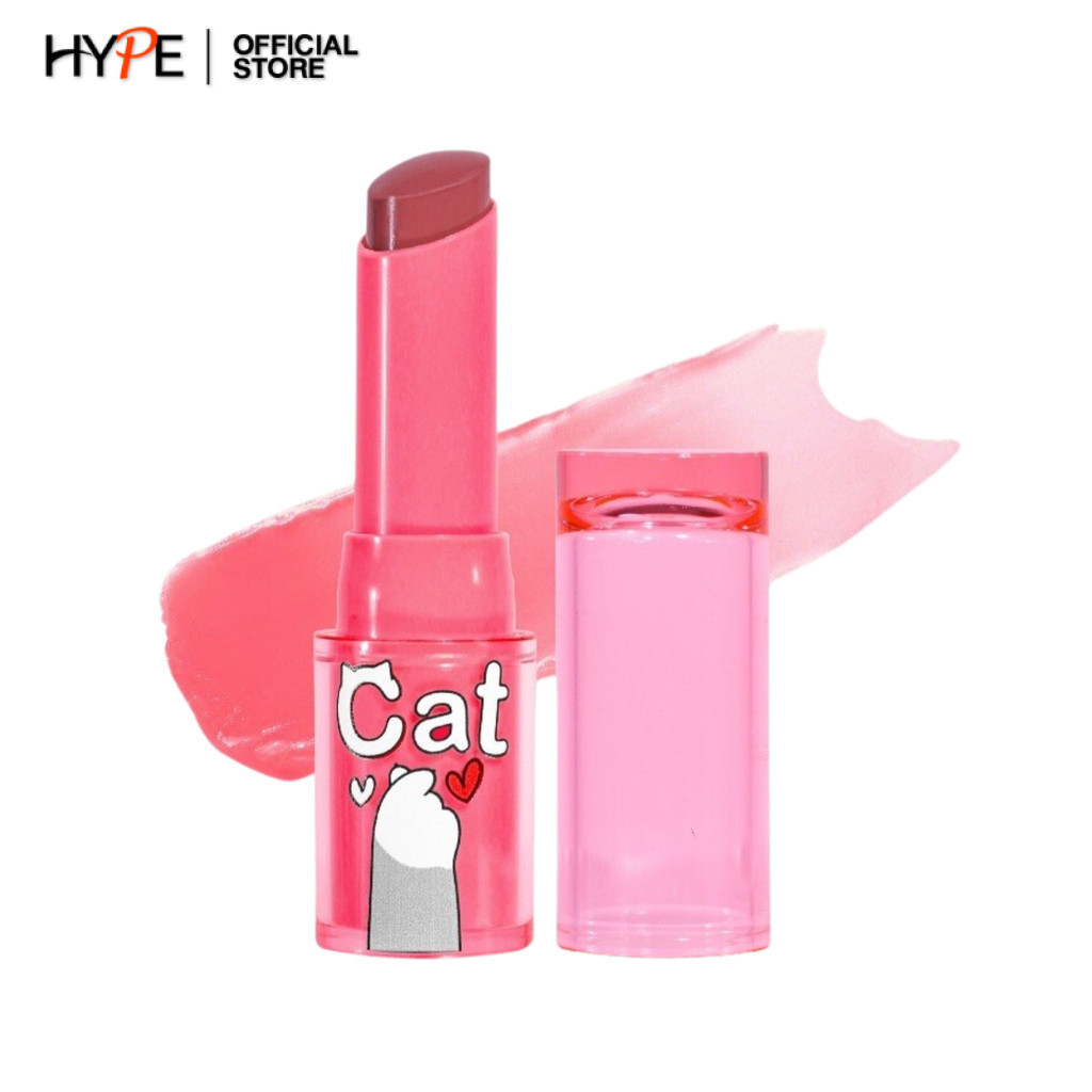 Nee Cara Cat Water Lipstick ลิปบาล์ม ยูนิ แมว (NA4655)