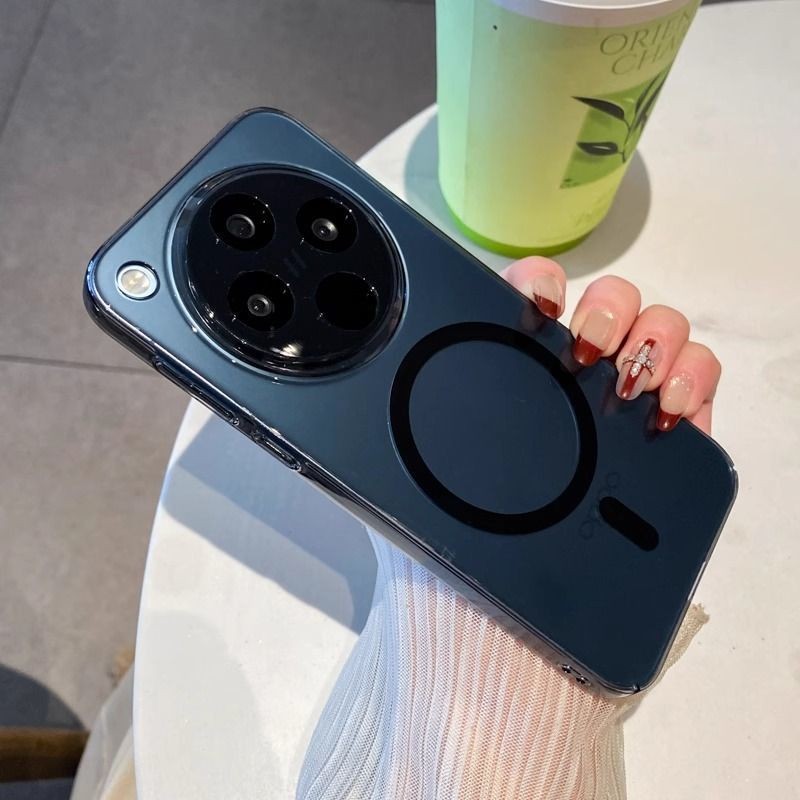 แม่เหล็กโปร่งใสสูง เหมาะสำหรับเคสโทรศัพท์ OPPO Find X8 ใหม่ Find X8 Pro บางเฉียบ รู้สึกโปร่งใส แมตต์ แข็ง