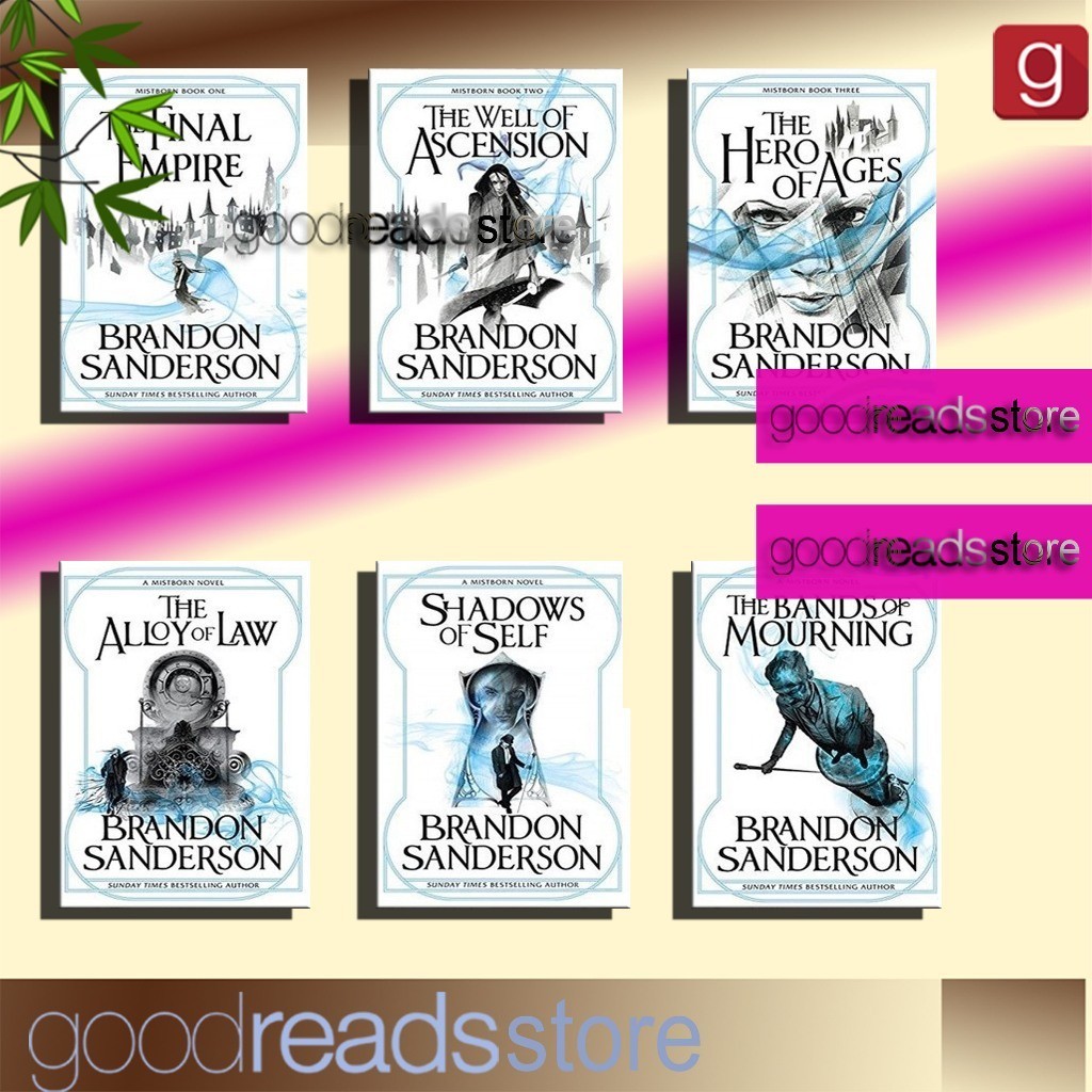 Mistborn: The Final Empire 1-7 - Brandon Sanderson (ภาษาอังกฤษ)