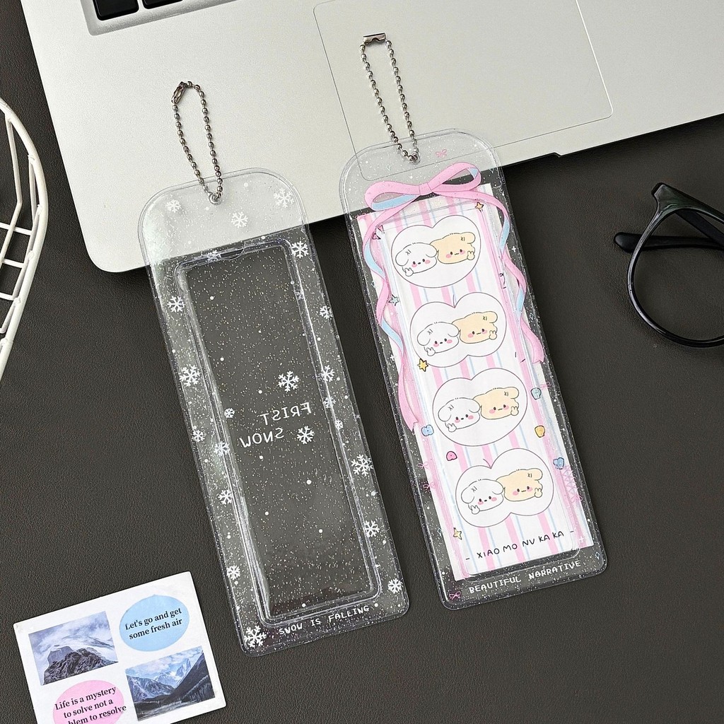 YOU- PHOTOSTRIP TRANSPARKENT PVC PHOTOBOOTH HOLDER FRAME POCA KPOP AESTHETIC ACRYLIC