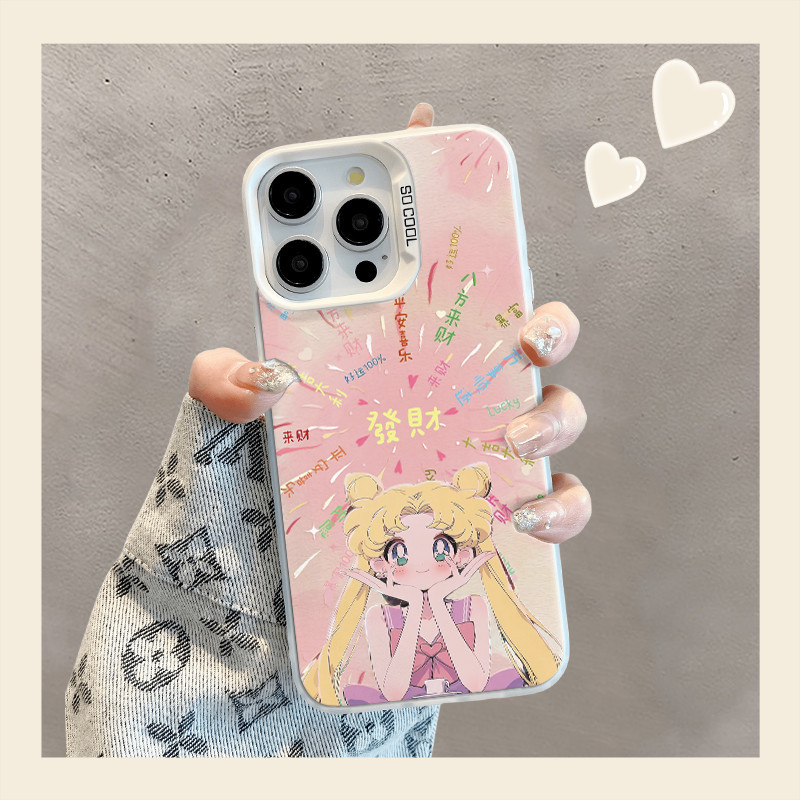 เคส VIVO Sailor Moon Get Rich สำหรับ Vivo Y17 Y12 Y12S Y30 Y7S Y50 Y100 S10 S10E V23E V23 V25 V27 V2