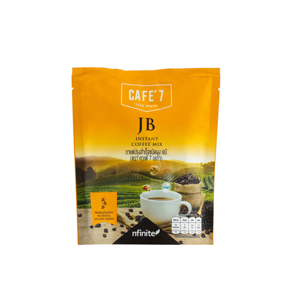 CAFE’ 7 MIX JB กาแฟสุขภาพบำรุงกระดูกและข้อต่อ รสชาติอร่อย