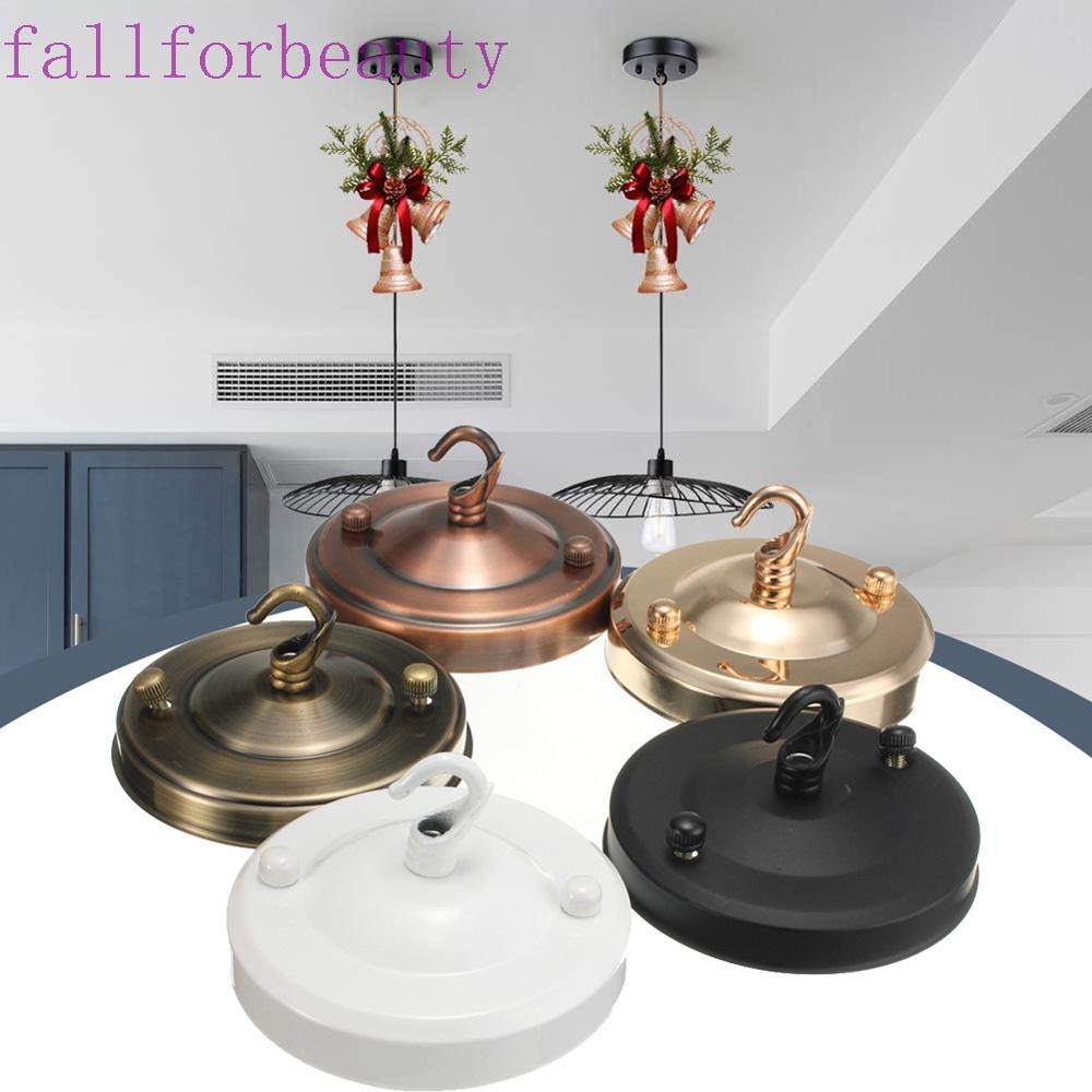 Fallforbeauty ตะขอโลหะ ทนทาน สําหรับแขวนโคมไฟระย้า ติดเพดาน