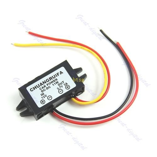 โมดูลพาวเวอร์ซัพพลาย BT 12V To 3 7V 3A 11W สําหรับ DC Converter Step Down