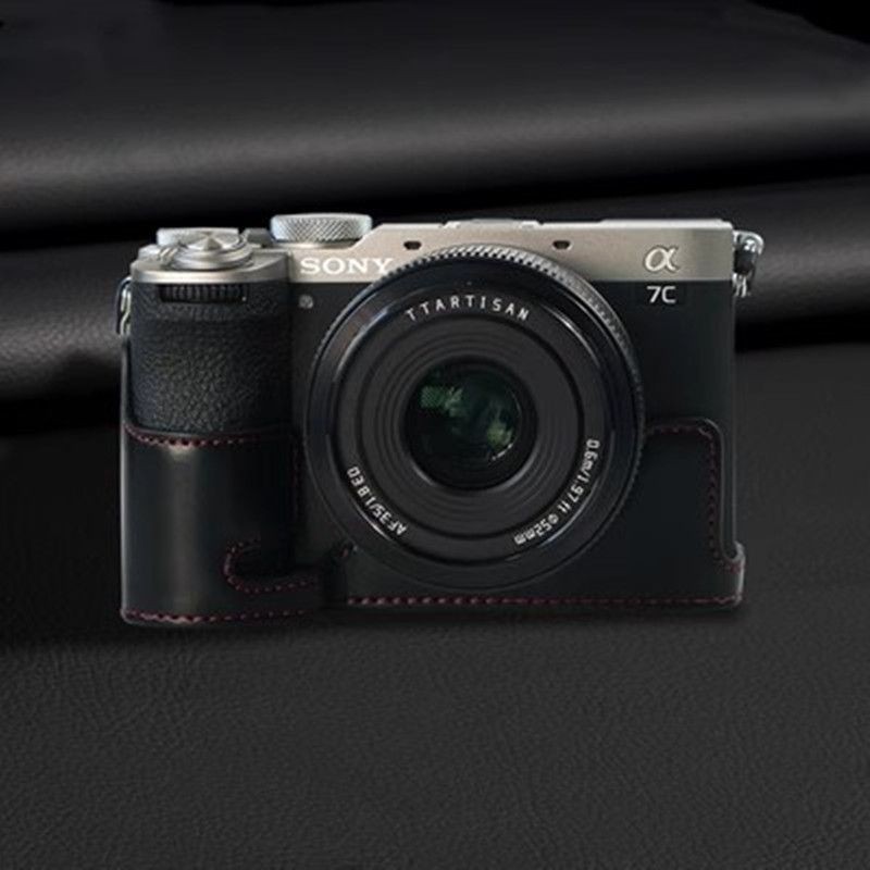 เคสกระเป๋าหนัง ป้องกันกล้อง แบบพกพา สําหรับ Sony a7cr A7C2 A7CII a7cr