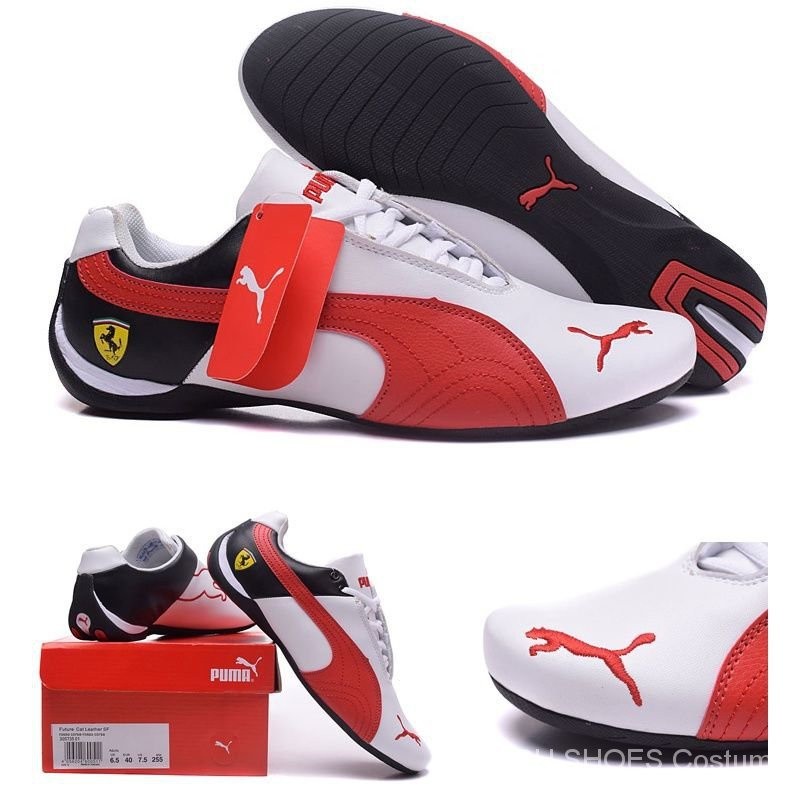 Puma Football Shoes 2022New Sports Shoes Ferrari Casual Racing Shoes Leather Men and Women's Shoes Couple Running