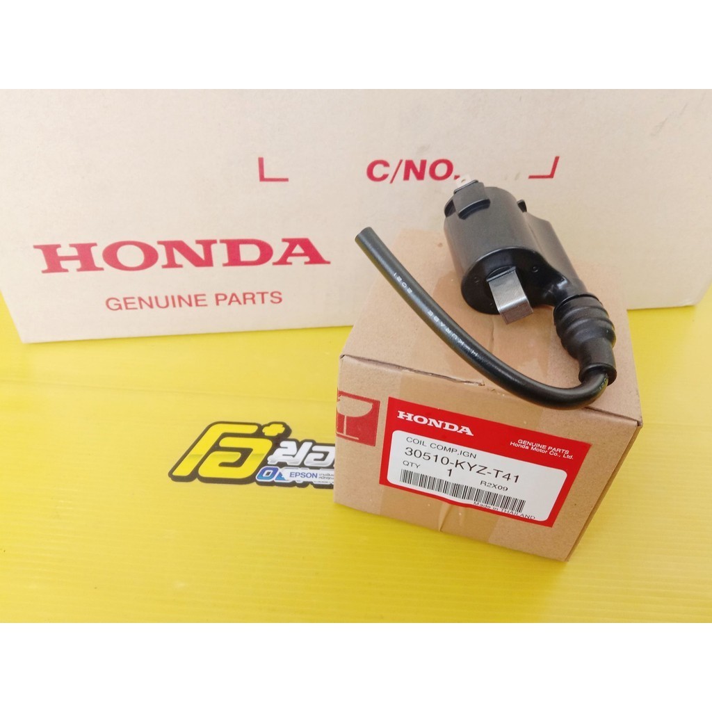 คอยล์หัวเทียนแท้HONDA Wave125iปี2012-2018 อะไหล่แท้ศูนย์HONDA(30510-KYZ-T41)1ชิ้น