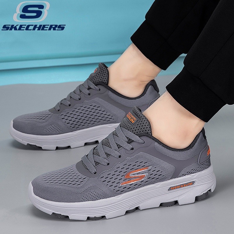 รองเท้าผ้าใบ Skechers_ GO RUN HYPER BURST คุณภาพสูง สําหรับผู้ชาย และผู้หญิง (ไซซ์ 36-45)