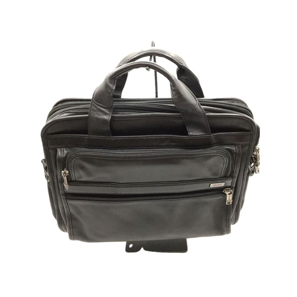 TUMI :CASE Business Bag Briefcase black leather Direct from Japan Secondhand