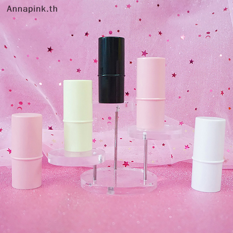 Annapink.th 6g รีฟิลหลอดลิปลิปบาล์มคอนเทนเนอร์คอนเทนเนอร์คอนเทนเนอร์เครื่องสําอางที่ว่างเปล่าโลชั่นคอนเทนเนอร์ขวดเดินทาง EN