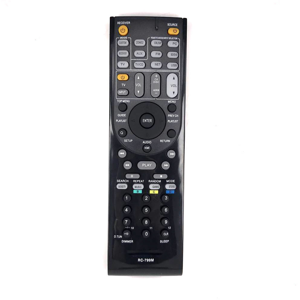 ใหม่ RC-799M สําหรับ ONKYO Audio Video Receiver รีโมทคอนโทรล RC-834M HTS5400 HTR391