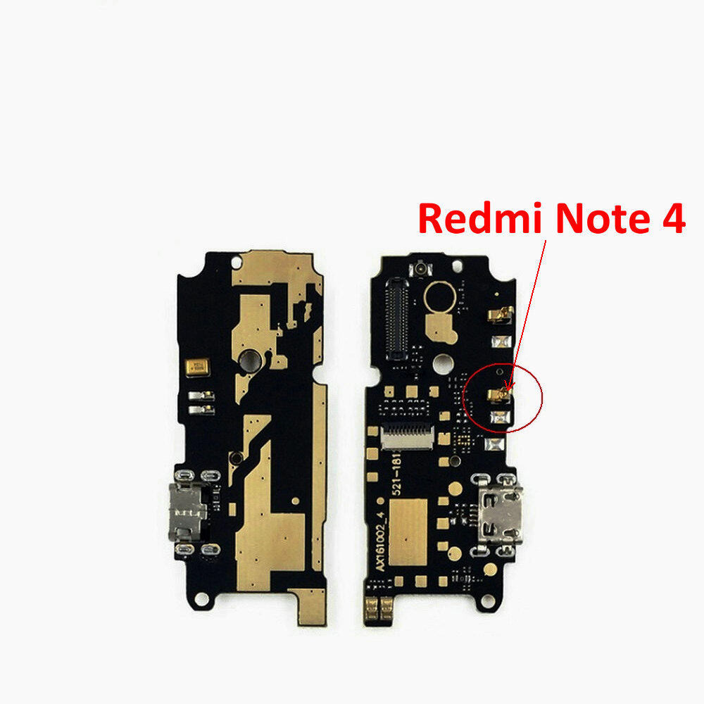 บอร์ดชาร์จพอร์ตเชื่อมต่อสายเคเบิลอ่อน แบบเปลี่ยน สําหรับ Xiaomi Redmi Note 4