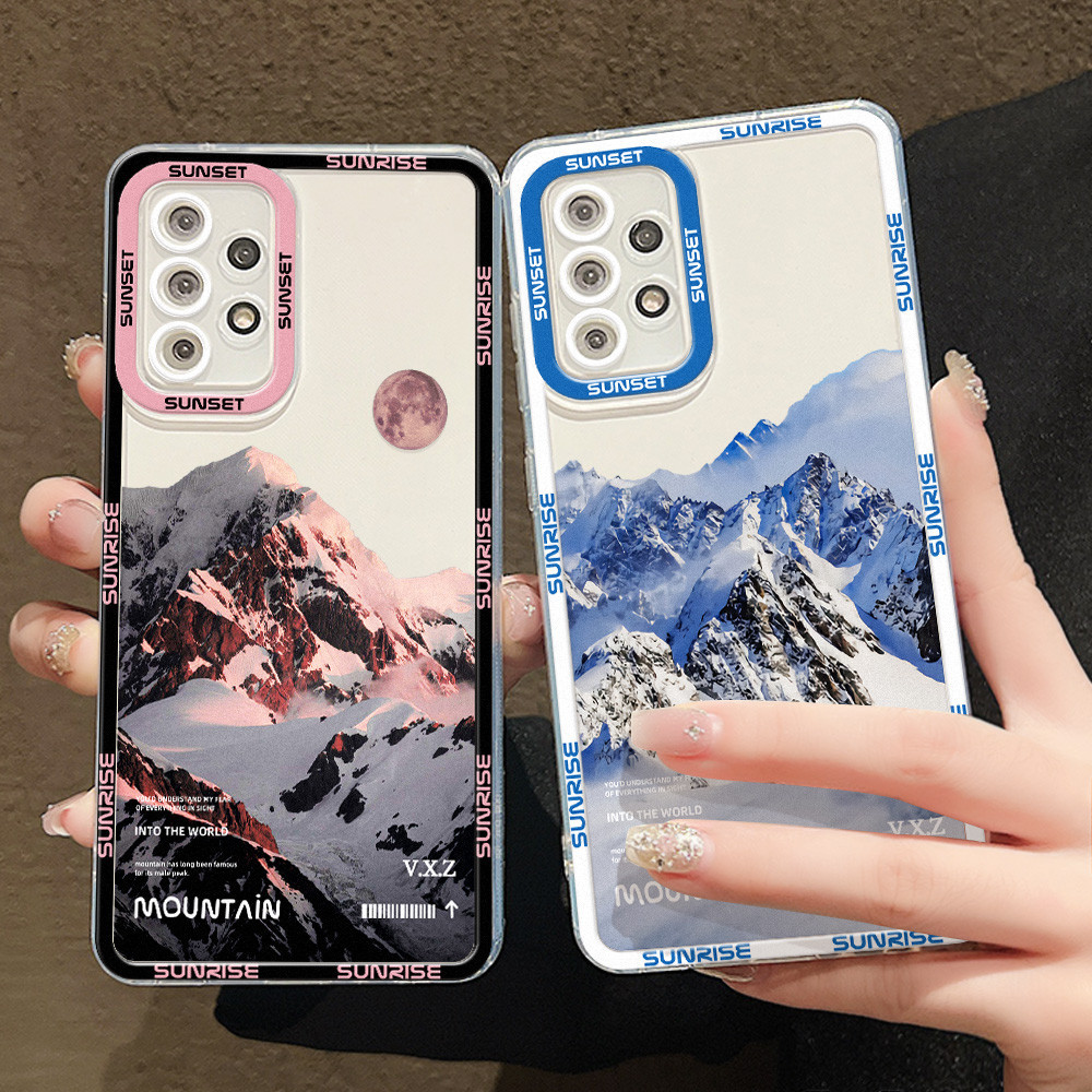 เคสนุ่ม For Samsung A53 A54 5G A52 A35 A34 A32 A14 A13 A05 A03s A31A51 A73 A71 A50 S24 Plus S23 Ultra S22 S21 S20 FE