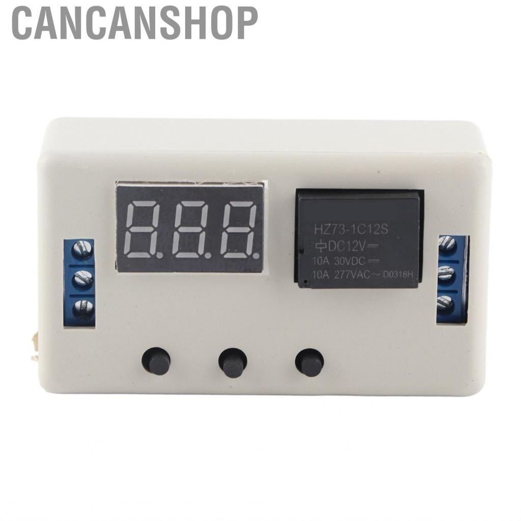 Cancanshop Timer Relay Digital LED Display Automotive Control System Electrical