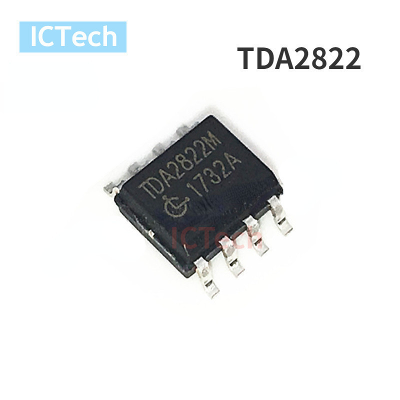 ไอซีพาวเวอร์ TDA2822M SOP8 3-6V TDA2822