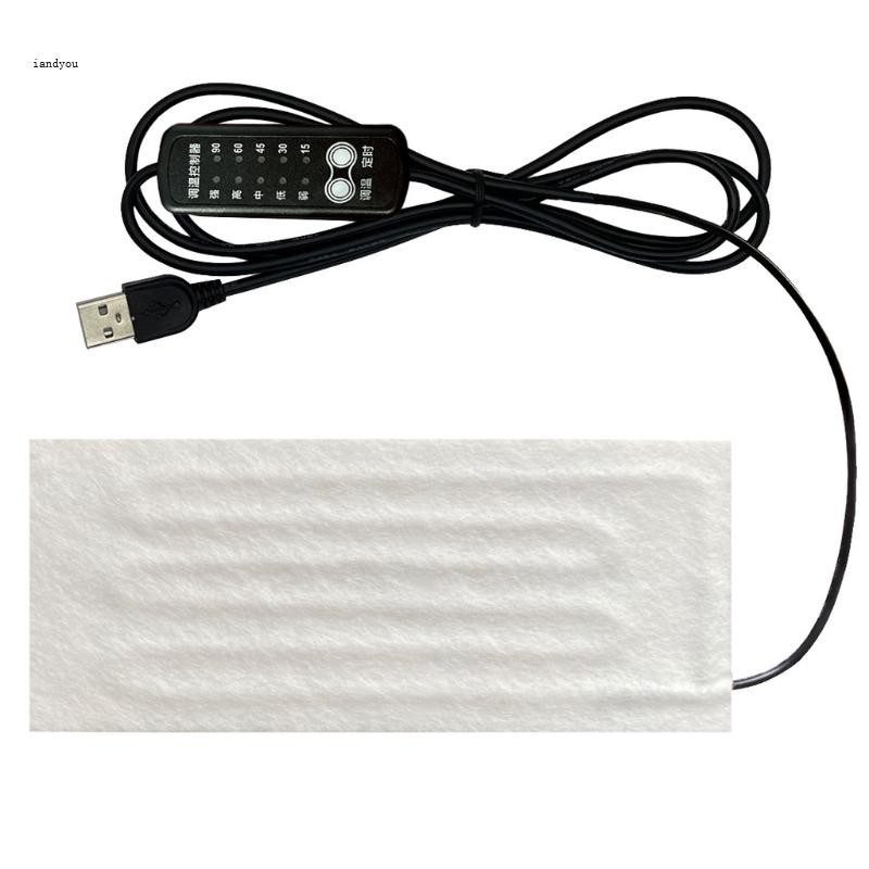 แผ่นทําความร้อนไฟฟ้า USB สําหรับบรรเทาอาการปวดเมื่อย