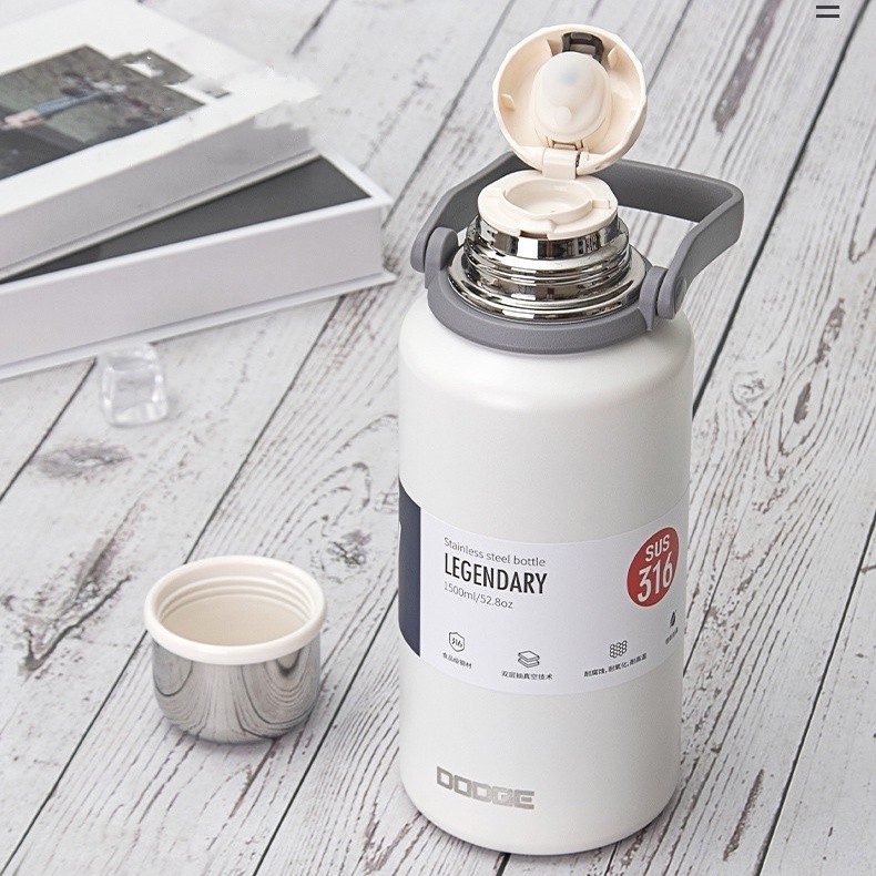 แก้วเยติ DODGE กระบอกน้ำ กระบอกน้ำเก็บเย็น  สแตนเลส 316 กระติกเก็บความเย็น แก้วเก็บความเย็น เก็บน้ำร