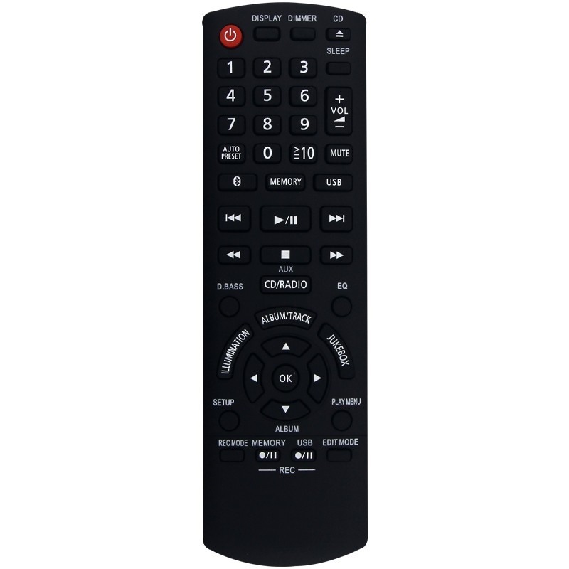 รีโมทคอนโทรลใหม่ N2QAYB001094 เข้ากันได้กับ Panasonic SAMAX8000 SCMAX8000GN SAAK600 SCAKX400EB MAX40