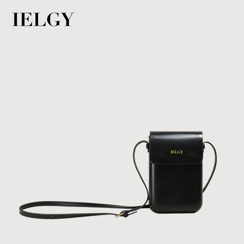 IELGY - กระเป๋าสะพายข้างขนาดเล็กแนวตั้งอเนกประสงค์สามารถใส่กระเป๋าโทรศัพท์มือถือได้