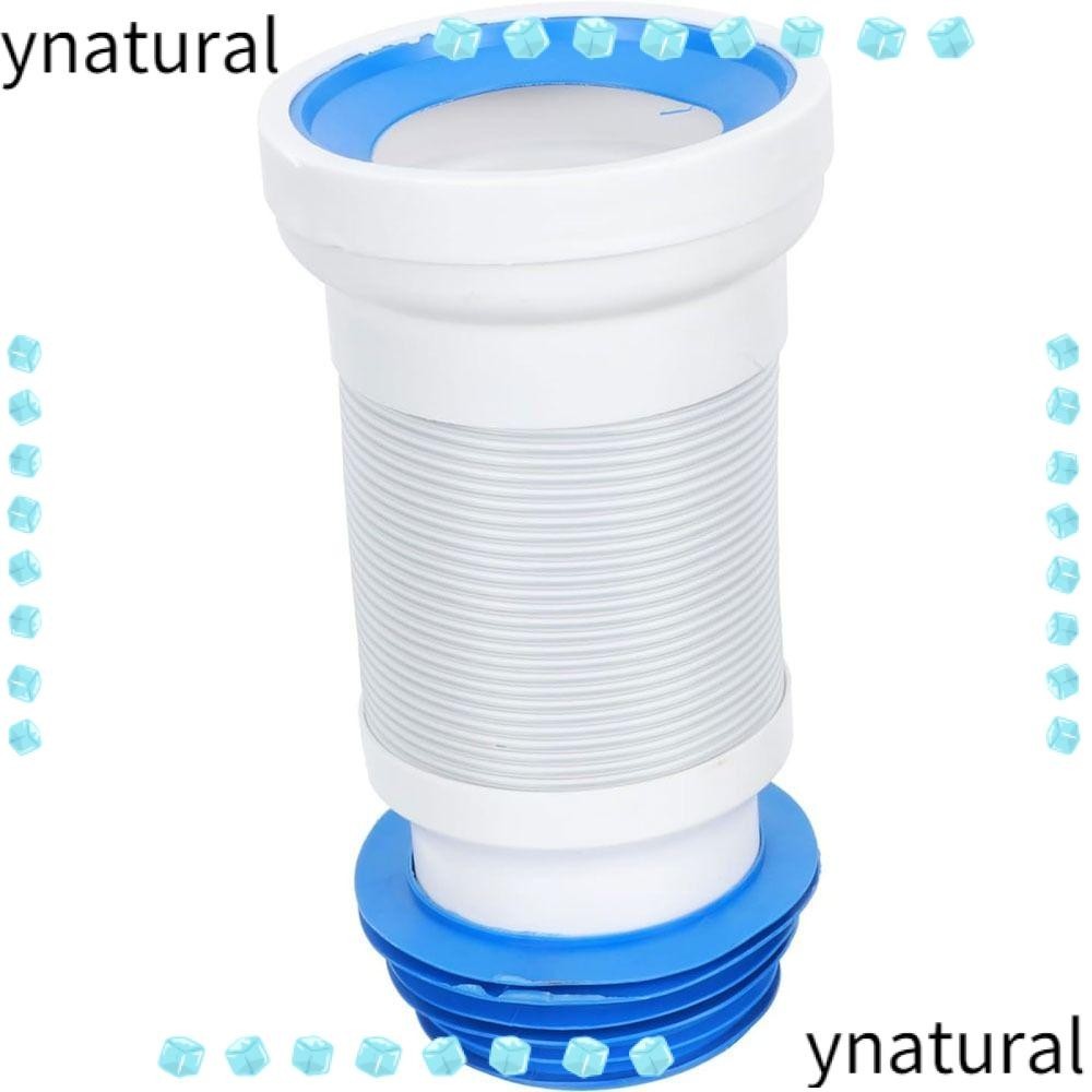 Ynatural ท่อระบายน้ํา PVC แบบหนา สองชั้น 270-620|ท่อระบายน้ํา สีขาว ขยายได้ สําหรับห้องน้ํา