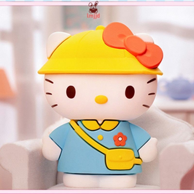 MINISO กล่องสุ่ม รูปการ์ตูน Hello Kitty Sanrio เปลี่ยนไดอารี่ ของขวัญ สําหรับเด็กผู้หญิง