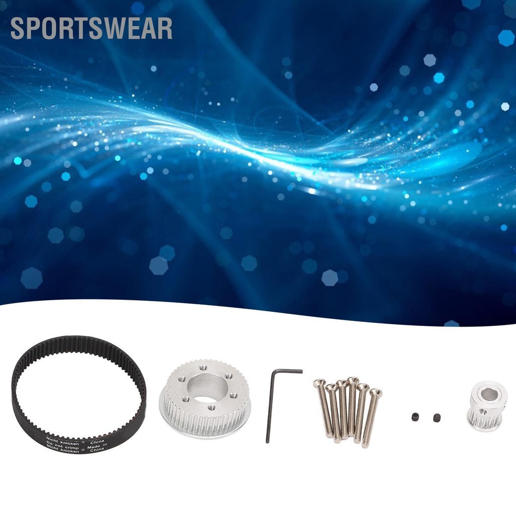 Sportswear DIY สเก็ตบอร์ดไฟฟ้าเกียร์ซิงโครนัสและเข็มขัดชุดอลูมิเนียมสเก็ตบอร์ดอุปกรณ์เสริม