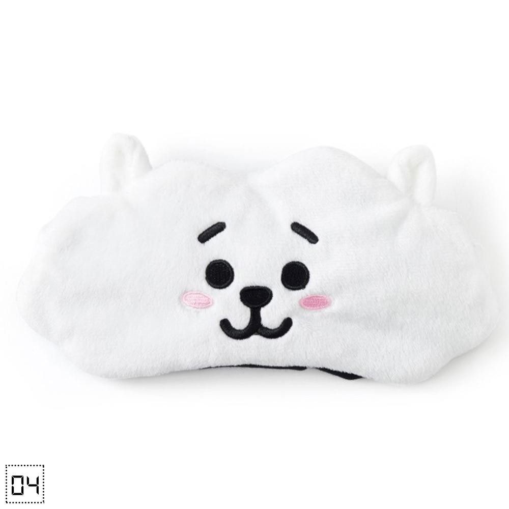[ForeverYoung] หน้ากากปิดตา ลายศิลปินเกาหลี BTS BT21 Bangtan Boys Jimin Chimmy RJ Cooky F5G3