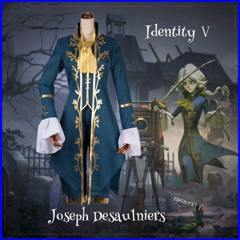 เสื้อโค้ท กางเกงคอสเพลย์ Doly Identity V Joseph Desaulniers สําหรับปาร์ตี้ฮาโลวีน