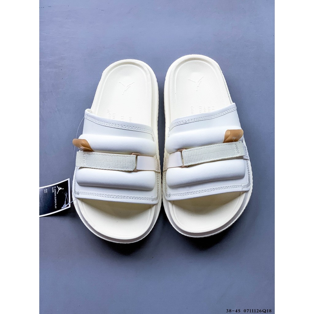 ต้นฉบับต้นฉบับ ✖️ ❀ ✅ NKAir Jordan Super Play Jordan รองเท้าแตะ AJ รองเท้าแตะกีฬา