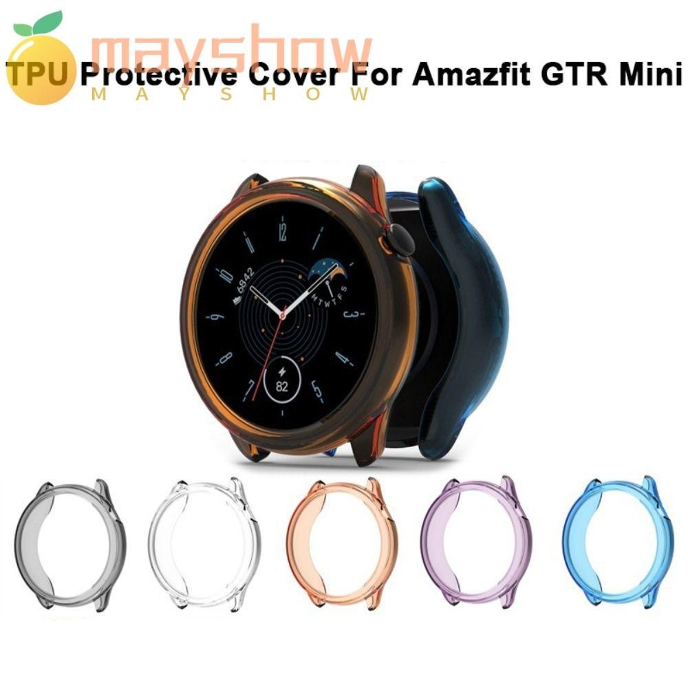 Mayshow เคสใส ป้องกันรอยขีดข่วนหน้าจอ สําหรับ Amazfit GTR Mini