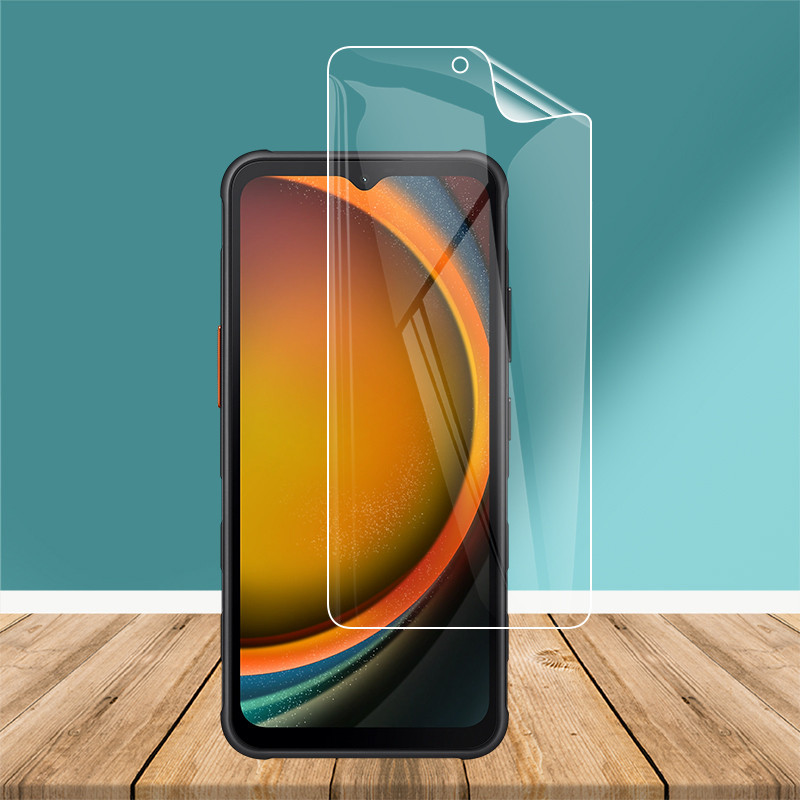 ฟิล์มไฮโดรเจลบางเฉียบสําหรับ Samsung Galaxy Xcover7 Xcover 7 Soft TPU ด้านหน้าคลุมทั้งหมดปกป้องหน้าจ