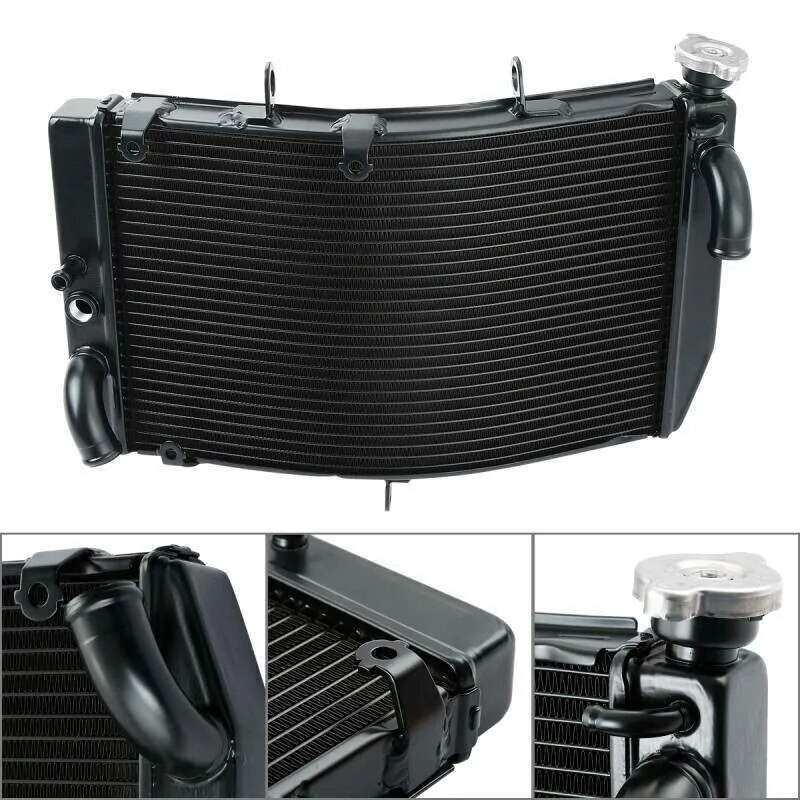 TM Motorcycle Radiator Cooler Cooling Replacement For Honda CBR600 F4 1999-2000 F4I 2001-2004