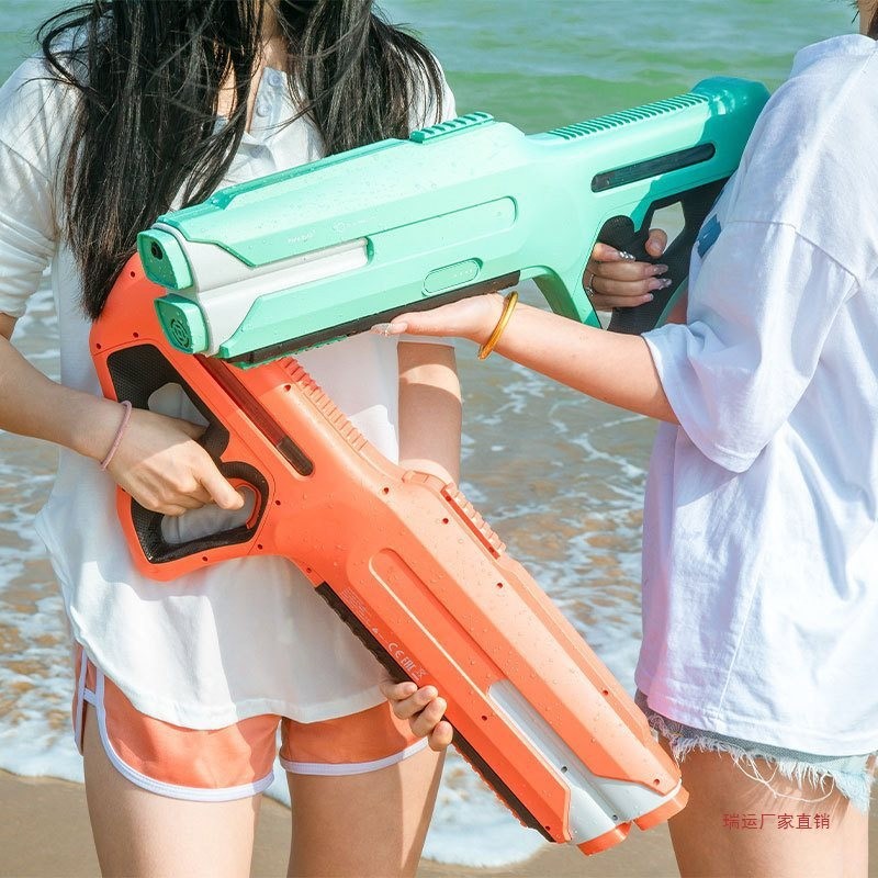 Electric Water Gun Outdoor Storage High-Pressure Continuous Hair Automatic Water Absorption Water Splashing Festival Wat