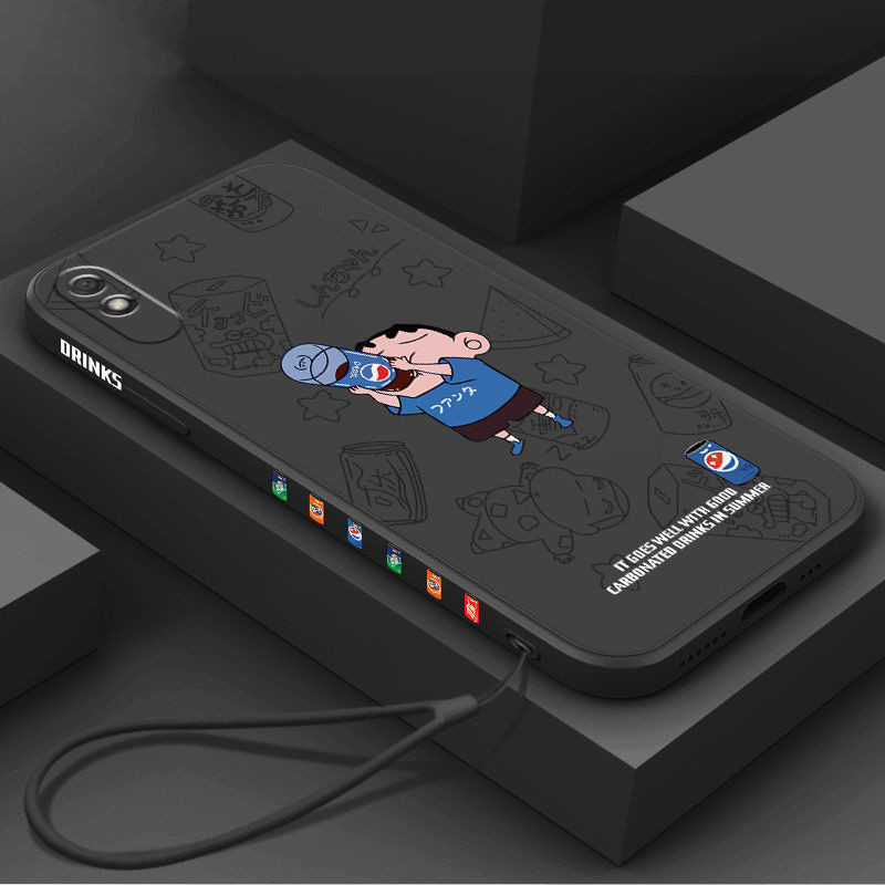 เคส Redmi 9A tpu แฟชั่นคู่โทรศัพท์มือถือนิ่ม CKXX